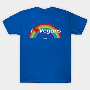 I Love Vegans T-Shirt